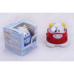 創(chuàng)意商務(wù)贈(zèng)品新風(fēng)尚 卡通小牛桌面吸塵器與MINI按摩器精品推薦
